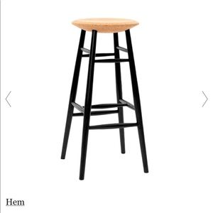 Hem drifted bar stool, designed by Lars Beller Fjetland, imported from Poland.